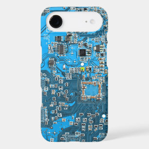 Blue PCB Circuit Board Design for IT Pros Case-Mat iPhone 17 Air Case