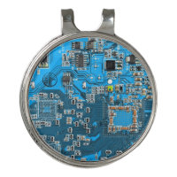 Blue PCB Circuit Board Design for IT Pros