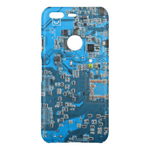 Blue PCB Circuit Board Design for IT Pros Uncommon Google Pixel Case