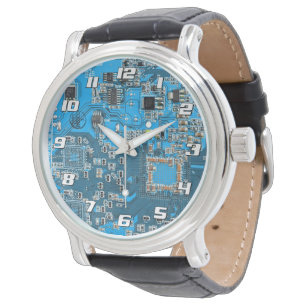 Blue PCB Circuit Board Design for IT Pros Watch