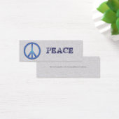 Blue Peace Bookmarks (Desk)