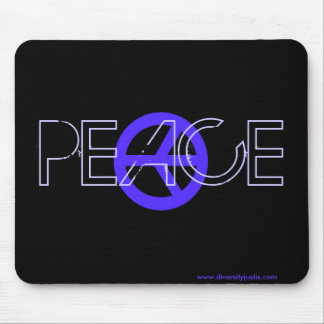 Blue Peace Mousepad