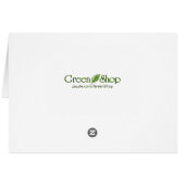 Blue Peace Sign Cards (Back Horizontal)