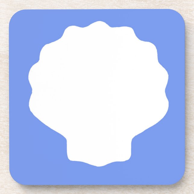 Blue Pearl Beverage Coaster (Front)