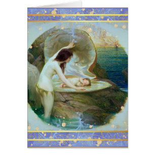 Blue Pearl Congratulations on Your New Baby Card