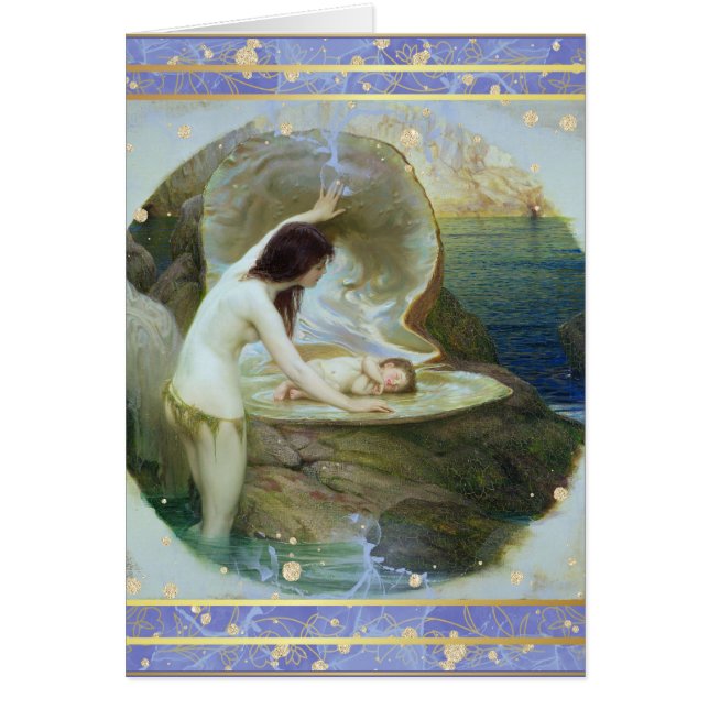 Blue Pearl Congratulations on Your New Baby Card (Front)