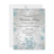 Blue Pearl Crystal Snowflake Christmas Party