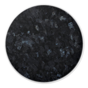 Blue PearlBlue Pearl Stone Pattern Background Ceramic Knob