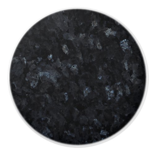 Blue PearlBlue Pearl Stone Pattern Background Ceramic Knob