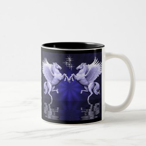 Blue Pegasus Reflections Coffee Mug