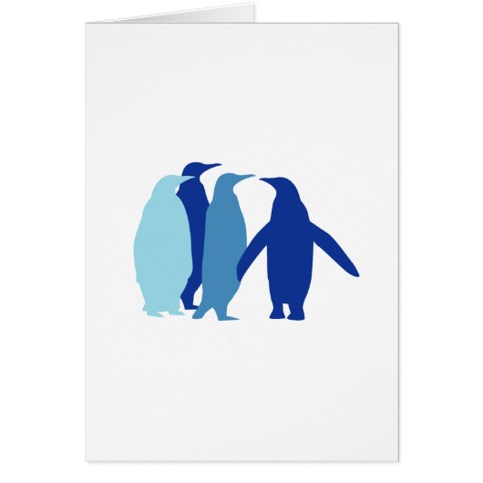 Blue Penguins Cards (Front)