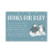 Blue Penguins Winter Baby Shower Book Request