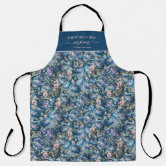 Momtastic Apron Pink and Cream Apron Best Mom Saying Flower 