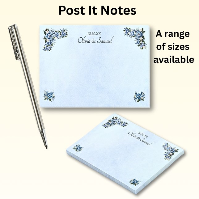 Blue Peony Wedding Suite Notes (Creator Uploaded)