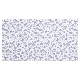 Blue Periwinkle Custom Background Color Pillowcase