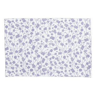 Blue Periwinkle Custom Background Color Pillowcase