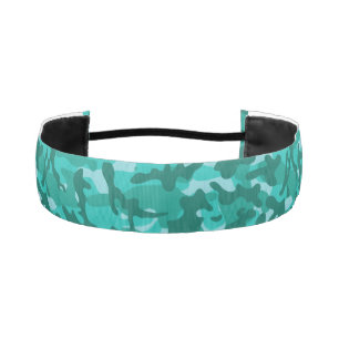 Blue Persian Camouflage   Athletic Headband