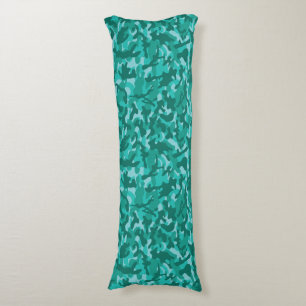 Blue Persian Camouflage Body Pillow
