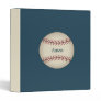 Blue Personalized Baseball Card Binder Gift