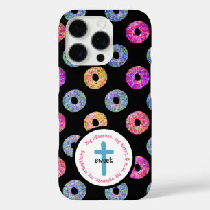 Blue Personalized Candy iPhone Cover- iPhone 16 Pro Case