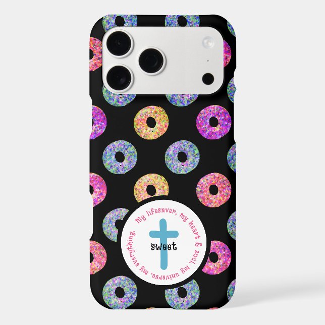Blue Personalized Candy iPhone Cover- Case-Mate iPhone Case (Back)