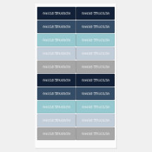 Blue Personalized Name School Waterproof Clothing