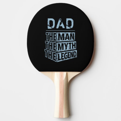 Blue Personalized Name The Man The Myth The Legend Ping Pong Paddle