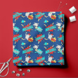 Blue Personalized Pop Art OOF! POW! &#128165;&#129464;Comic Book Fabric