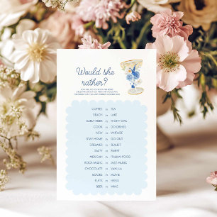 Blue Petals and Prosecco Would she Rather Game