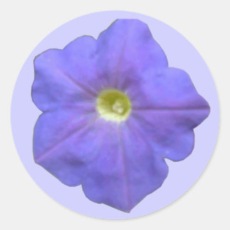 Blue Petunia Stickers
