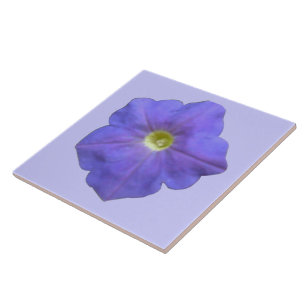 Blue Petunia Tile