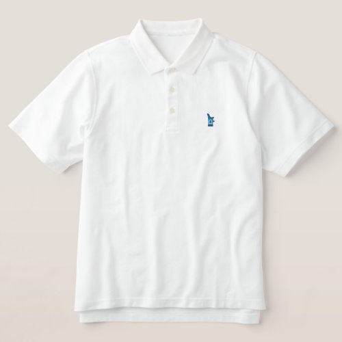 Blue Pew Logo Knit Shirt