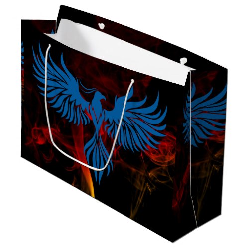 Blue Phoenix Large Gift Bag