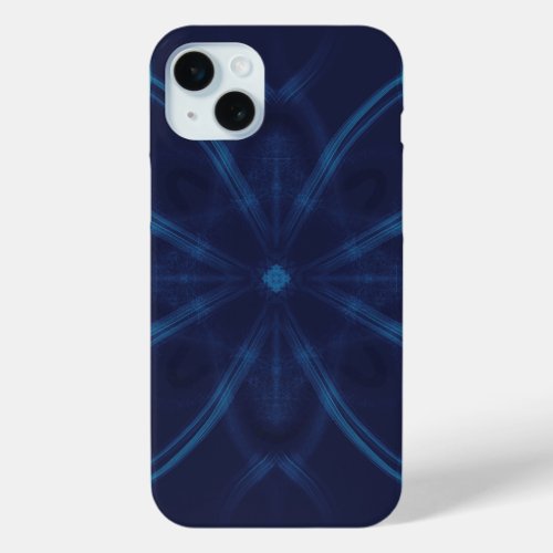 Blue Phone Case  Unique Design