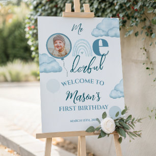 Blue Photo Mr Onederful Sky Cloud Welcome Sign