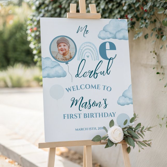 Blue Photo Mr Onederful Sky Cloud Welcome Sign (Creator Uploaded)