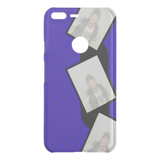 Blue Photo Phone Case (Back)