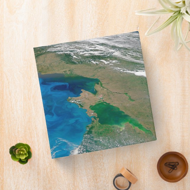 Blue Phytoplankton Bloom In The Black Sea 3 Ring Binder (In Situ)