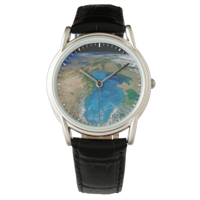 Blue Phytoplankton Bloom In The Black Sea Watch (Front)