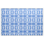 Blue Pi Symbol Math Geek Blue On Blue Pattern Fabric