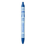 Blue Pi Symbol Math Geek Mathematics Professor Pen
