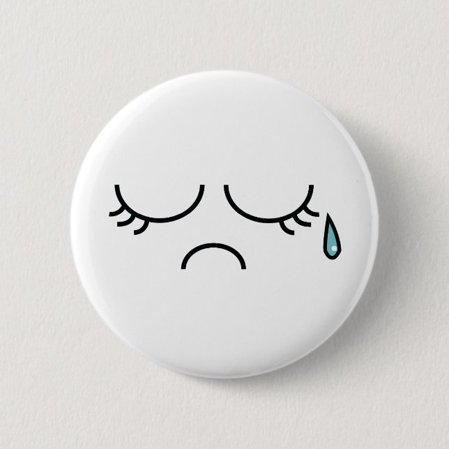 Blue Picadilly Pinback Button (Front)