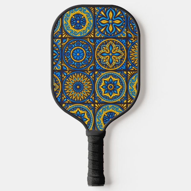 Blue Pickleball Paddle (Front)