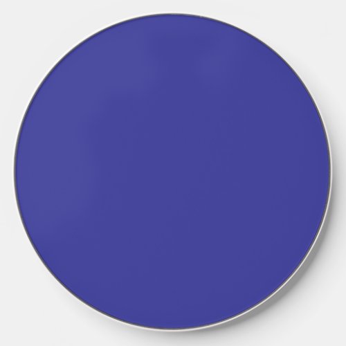 Blue pigment solid color  wireless charger 