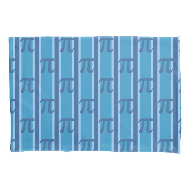 Blue PII 3.142 Pillow Case (Front)