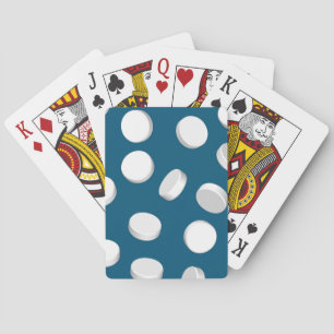 blue pills drugs poker cards