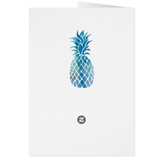 blue pineapple (Back)
