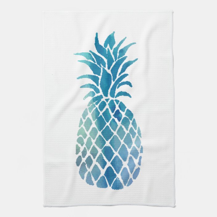 Blue Pineapple Kitchen Towel Zazzle Com   Blue Pineapple Kitchen Towel R9505be6056414804a13be78ce02cc454 2cf6l 8byvr 704 