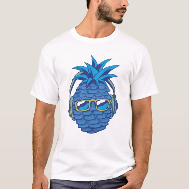 Blue Pineapple T-Shirt (Front)