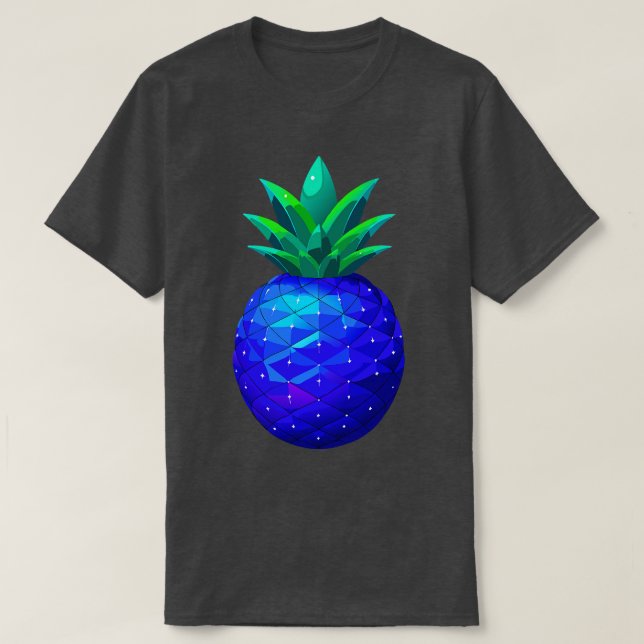 Blue Pineapple TShirt 1 (Design Front)